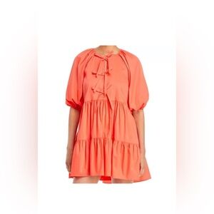 Cinq a sept dress with bow detailing size 2